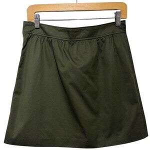 A.P.C. Cotton Mini Skirt - Army Green